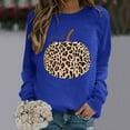 thumbnail image 1 of 2023 Chandail de Mode pour Femmes Rabais de 50 % Liquidation Mode Décontractée Manches Longues Col Rond Imprimé Chandail pour Dames Hauts Blouse, 1 of 4