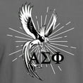 thumbnail image 3 of CafePress - Alpha Sigma Phi Phoenix Black T Shirt - Mens Comfort Colors Shirt, 3 of 5