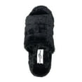 thumbnail image 5 of JEFFRICO Womens Slippers Open Toe Faux Fur Three Band Slide Slippers, 5 of 7