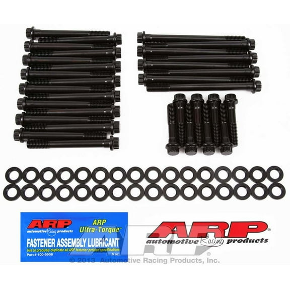 ARP 135-3710 High Performance Series Black Oxide 12-Point Cylinder Head Bolt Kit for Big Block Chevy Mark IV with Edelbrock Head