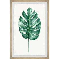 Marmont Hill Banana Leaf Portrait Framed Wall Art