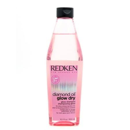 Diamond Oil Glow Dry Gloss Shampoo by Redken for Unisex - 10.1 oz Shampoo