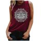 thumbnail image 1 of Gibobby Blusa de mujer TopsO NeckPartyStylish T-shirt(Rojo,CH), 1 of 5
