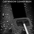 thumbnail image 1 of Car Window Cleaner Brush,Windshield Glass Cleaning Tool Extendable Aluminum Handle with 8Pcs Microfiber Covers, 1 of 5