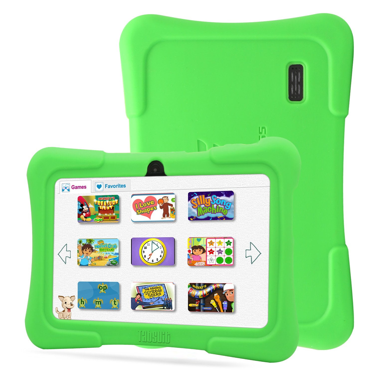 Tablet Express 7" Quad Core Android Kids Tablet Green Dragon Touch