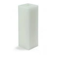 thumbnail image 1 of Zest Candle CPZ-151-12 3 x 9 in. White Square Pillar Candle -12pcs-Case - Bulk, 1 of 1