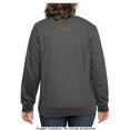 thumbnail image 2 of Sudadera George Talla G con Bordado Jaspeado Gris, 2 of 4