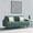 Emerald, variant on Square armrest Fabric Sofa-Beige