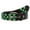 Black, variant on Snap On Punk Rock Black & Green Star Studded Checker Board Leather Belt