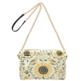 thumbnail image 2 of FORMRS Women Crossbody Purse with Chain Strap Vegan Leather Shoulder Handbag, Floral Birds Pattern, 2 of 7