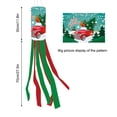 thumbnail image 3 of Injueey Manga de viento de Navidad Muñeco de nieve flexible Bandera colgante Festival Celebraciones Fiestas Patio delantero Decoraciones para patio Type3 NO3 Injueey HA010078-01, 3 of 6