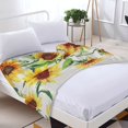 thumbnail image 7 of JOOCAR Sunflower Blanket Print Cozy Lightweight Durable Bed Couch Blanket for Women Gift 50x60 Sofa Chair Bed Office Nap Blanket, 7 of 7