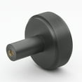 thumbnail image 2 of GlideRite 1-1/2 in. Solid Round Knurled Cabinet Knob, Matte Black - 5825-MB, 5 Pack, 2 of 4