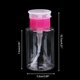 thumbnail image 2 of 160ml Empty Pump Dispenser Liquid Gel Polish Remover Clean Bottle For Nail Art, 2 of 4
