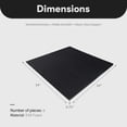 thumbnail image 2 of BalanceFrom 3/4" EXTRA Thick Puzzle Exercise Mat with EVA Foam Interlocking Tiles for MMA, Exercise, Gymnastics and Home Gym Protective Flooring, 24 Square Feet, 2 of 12
