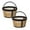 Gold 2PCS, variant on 1/2/3Pcs 4-5 Cup Reusable Coffee Makers Filter Reusable Coffee Filter Fits Coffee Maker Filter Replacement for Filters.