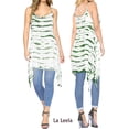 thumbnail image 4 of HAPPY BAY Women's Beachwear Swimsuit Coverups Summer Swim Beach Cover ups for Swimwear Women Bathing Suit Spaghetti Dress 8-10 Shamrock Green_AC189, 4 of 5