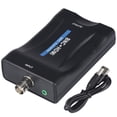 thumbnail image 1 of JTWEEN Adaptador Convertidor BNC a HDMI Pantalla HD 1080P/720P Caja Adaptadora Convertidor de Vídeo Hembra a HDMI Interfaz de Salida HDMI para Proyector HDTV Conector de Entrada BNC para Cámara, 1 of 11