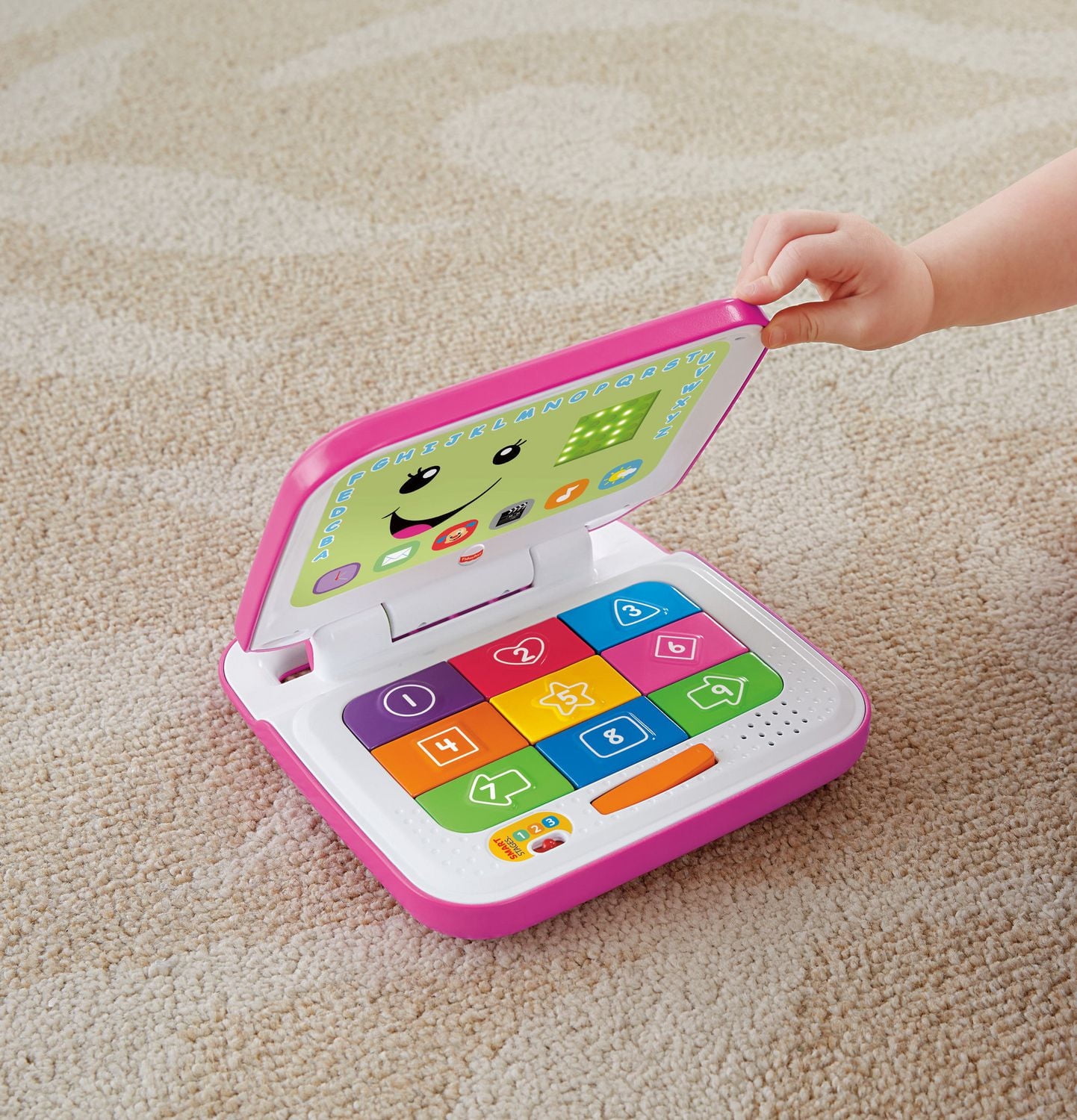 Ordinateur Éveil Progressif Rires et Éveil de Fisher-Price en rose