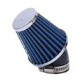 thumbnail image 1 of Air Filter 45 Degree Engine Bend Cone Tuning Cleaner 48mm Inner Diameter for Motorcycle ATV Pit Bike Mini Bike Blue, 1 of 5