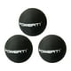 thumbnail image 1 of Pelotas de squash profesionales amarillas de doble punto - Paquete de 3, 1 of 9