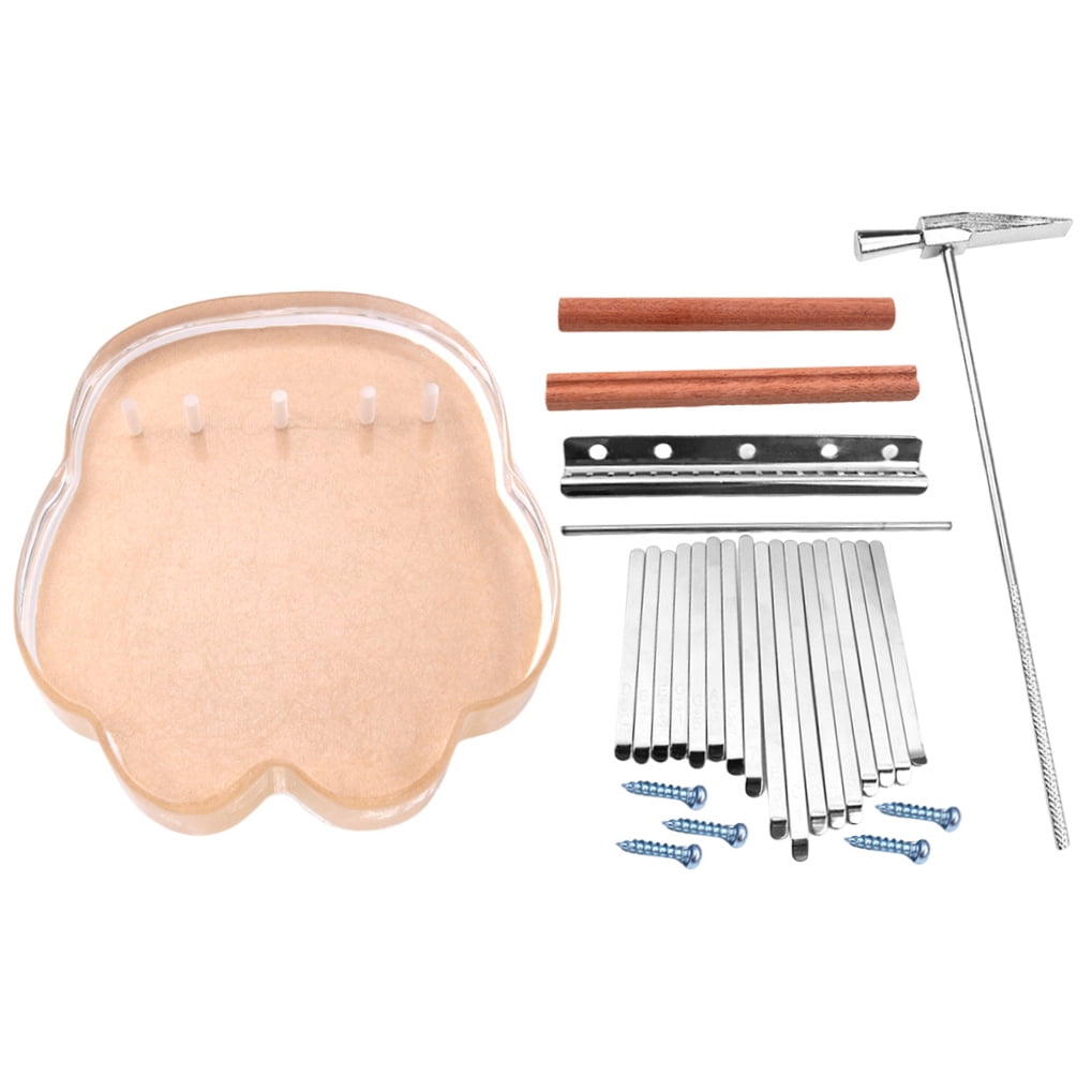 OUNONA  Music Instruments Finger Thumb Piano Musical Kit DIY Child