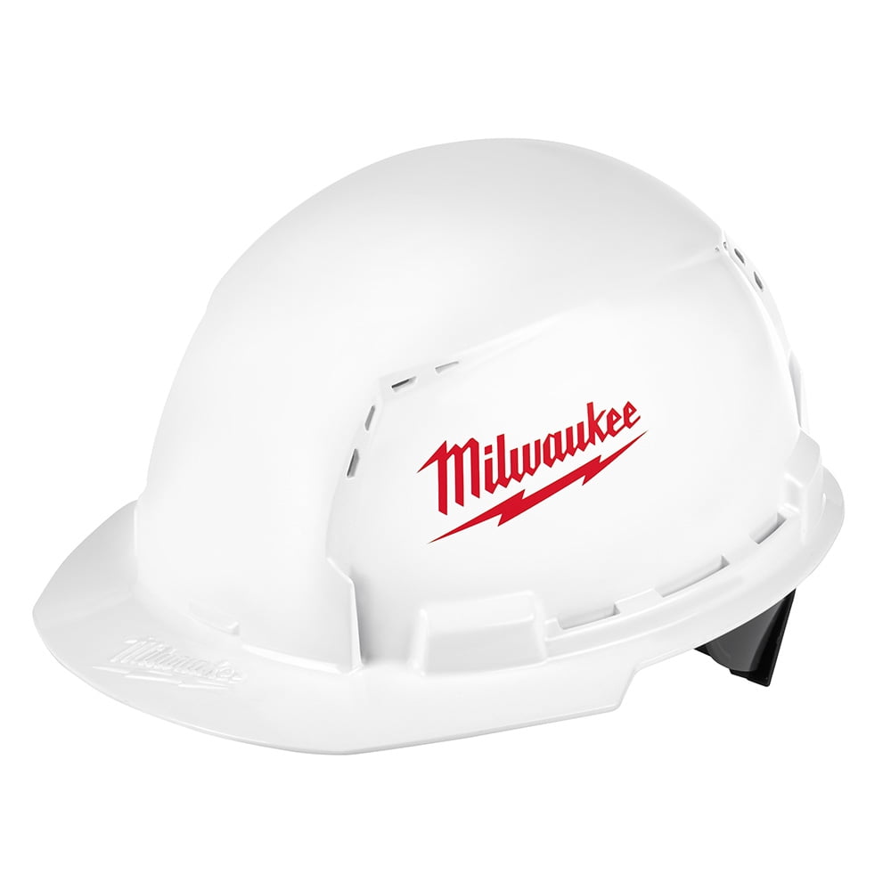 Milwaukee48731000 Front Brim Vented Hard Hat with BOLT Accessories â