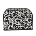 thumbnail image 7 of Rateoe Cow Skin 1 Pattern Toaster Covers 2 Slice Wide Slot,Bread Machine Cover,Bread Dust Cover & Fingerprint Protection,Appliance Covers, 7 of 7