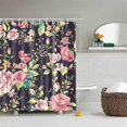 thumbnail image 1 of unique Shower Curtains, Nordic Fabric Shower Curtain Set, Extra Long Waterproof Bathroom Curtains, 1 of 5