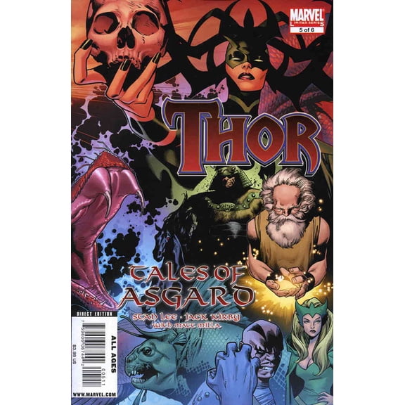 Thor: Tales of Asgard by Stan Lee And Jack Kirby #5 VF ; Marvel Comic Book