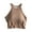 Khaki, variant on Camisole Tops for Women Built in Bra Halter Top with Built in Bra Crew Neck Camisole with Bra Pads Bra Camisole Women Blouses Dressy Casual Women's Blouses Dressy Casual Gray M