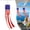 B, variant on Red White and Blue Decorations 4Th of July Decorations 40 Inch American Windsock Wind Socks for Outside Patriotic Memorial Day Decor American Flag Usa Windsock with Embroidered Red Whiteand Blue Wind
