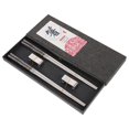 thumbnail image 4 of Stainless Steel chopsticks with Fine Workmanship for Home Use Black Easy to Clean Lightweight, 4 of 4