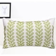 thumbnail image 3 of Decorative Throw Pillow Covers Set of 2 Grass Green Pillow Covers 12x20 Inch Throw Pillow Cover Linen Pillowcase Modern Boho Farmhouse Outdoor Pillow Covers for Couch Sofa Bed Living Room, 3 of 6