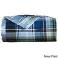 thumbnail image 3 of LCM Home Fashions Plaid Down Alternative Blanket, 3 of 3