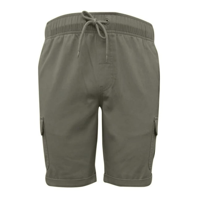 Short George Para hombre Tipo Cargo con Bolsas Utilitarias y Jareta