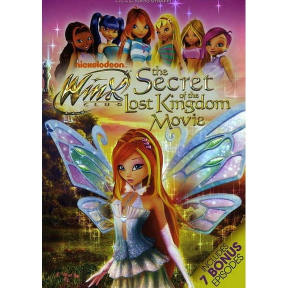 Winx Club: The Secret of the Lost Kingdom Movie (DVD), Nickelodeon, Animation