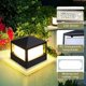 thumbnail image 3 of Lámpara de paisaje de jardín de lujo, lámpara de poste impermeable IP65 de aluminio para villa, luz exterior para decoración de patio, lámpara de columna moderna, luz de tapa de cubierta de cerca, 3 of 5