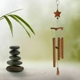 thumbnail image 2 of LAMIRO Large 62cm (24inch) 8 Tubes Double que Nature Bamboo Feng Shui Wind Chime Indoor and Outdoor Wooden Melody Wind Bell, 2 of 4