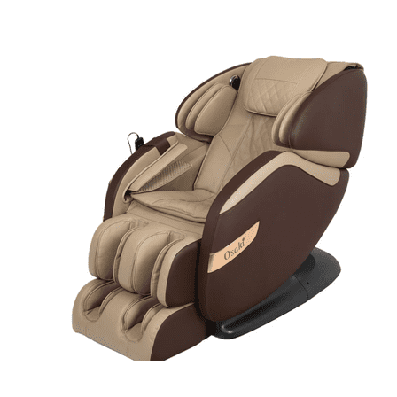 Osaki OS Champ Zero Gravity Full Body Massage Chair Recliner, Black/Brown