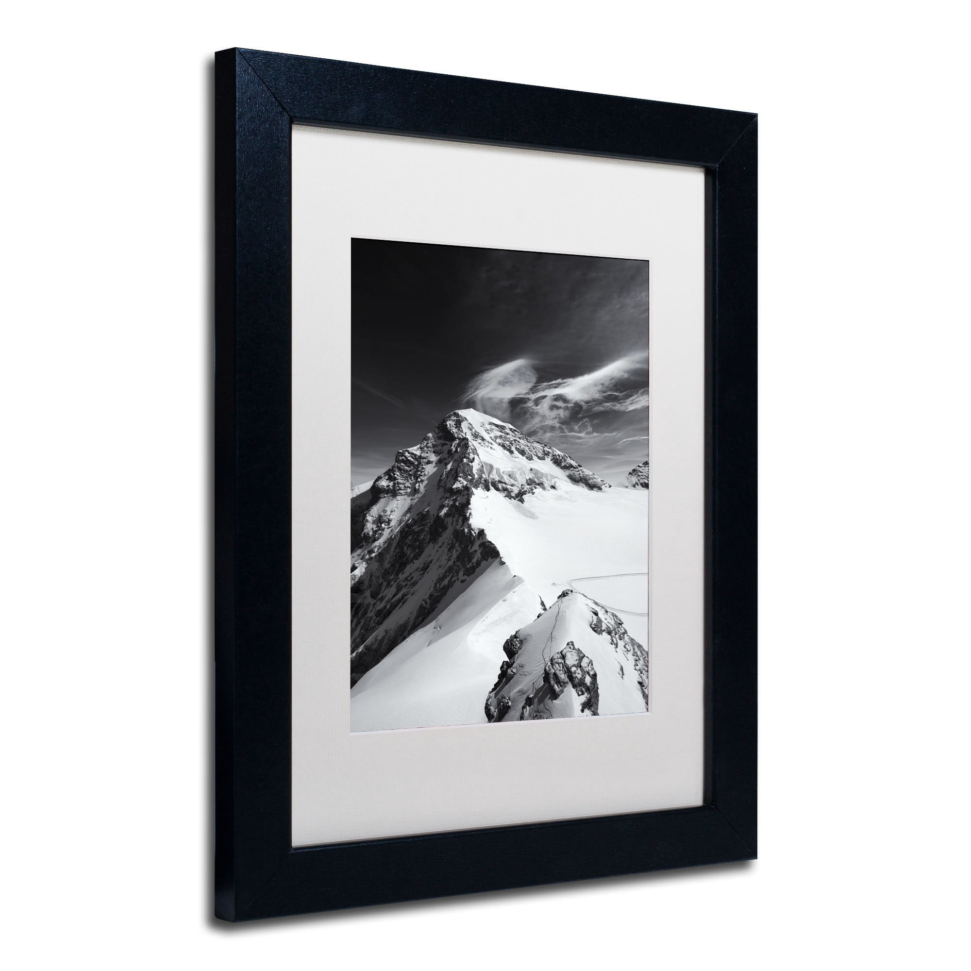 Trademark Fine Art "Eternity" Canvas Art by Philippe Sainte-Laudy, White Matte, Black Frame