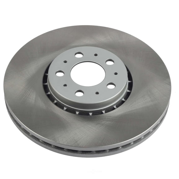 PowerStop EBR1285SCR PowerStop - Front Coated Hat and Edge Rotor