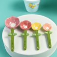 thumbnail image 5 of Dujiujun 1 Set Tea Scoop Scale Marker Wide Application Ceramic Decorative Colorful Measuring Cup Household Supplies, 5 of 8