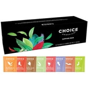 Choice Organics Sipping Box (32 Count) Tea Variety Pack Sampler Gift Box includes Assorted Selection of Organic Black, Green, and Herbal Teas