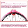 thumbnail image 2 of RideNow 2PCS Ultralight Bike Inner Tube 700 x 18-32 Road Bicycle TPU Tire 85mm, 2 of 6