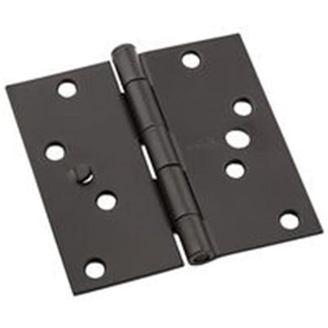National Hardware 7197650 Charnière d'Angle Carré, Bronze Huilé - 5 Po