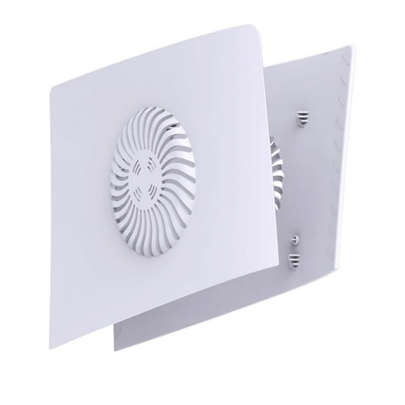 MPXBM Upper Cover Plates Replacement for PS5 Pro Console, Top Case Plate Side Housing Cooling Dust-proof Faceplate for PS5 Pro Accessories