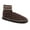 Brown Marl, variant on Men's Cuff Bootie Slipper