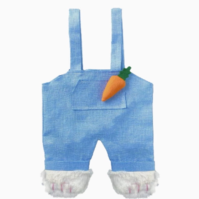 zhangmingg Sac de Rangement en Forme de Salopette pour Enfants Fête de Bonbons et Maison