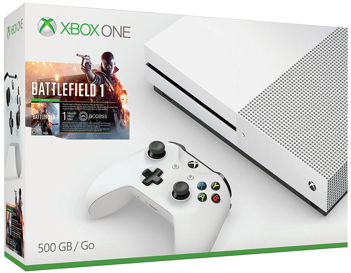 Categorie Eigenaardig Aanvankelijk Xbox One S Battlefield 1 500 GB Bundle - Walmart.com